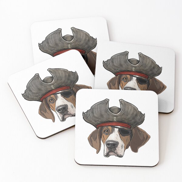 Item preview, Funny Pirate Treeing Walker Coonhound Dog designed and sold by whyitsme.