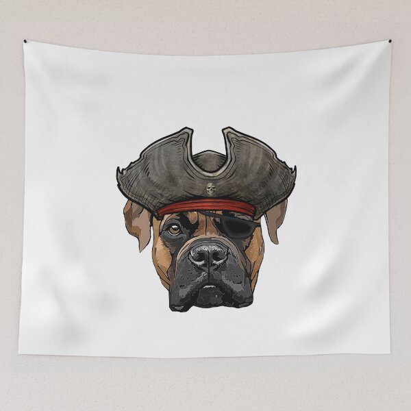 Item preview, Funny Pirate Boerboel  Dog designed and sold by whyitsme.