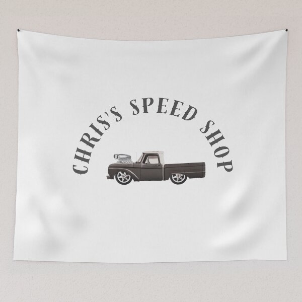 Item preview, Chris's speed shop designed and sold by TaraPen.