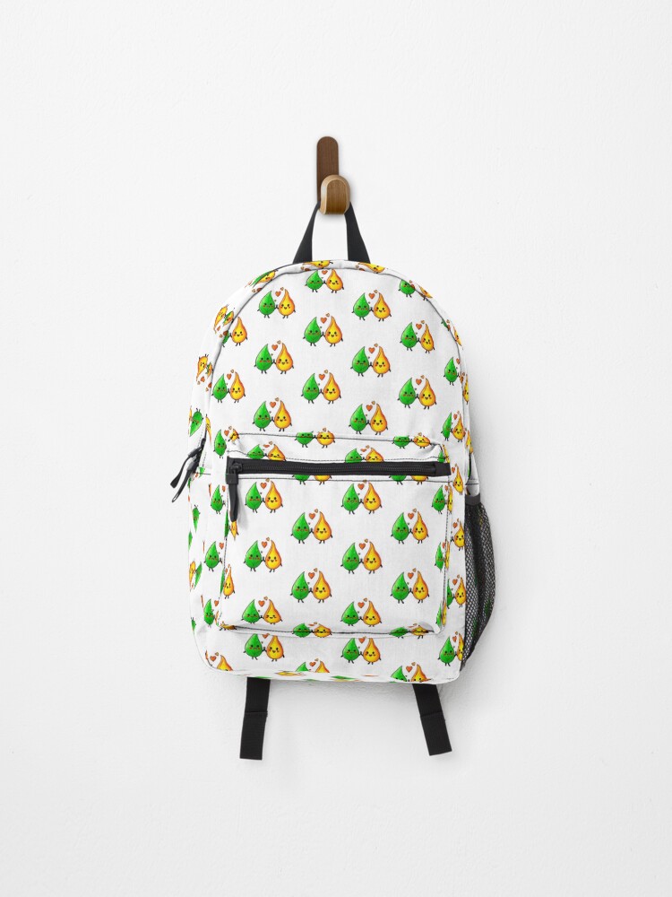 Thumbnail 1 of 3, Backpack, Fire and Leafy - Raloel designed and sold by Raloel.