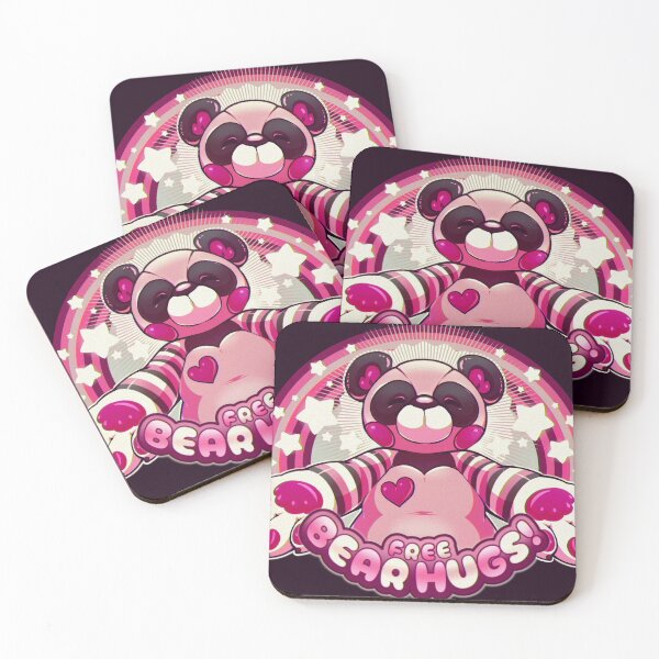 Item preview, Free Bear Hugs! [PINK] designed and sold by The Rabbit Follower.