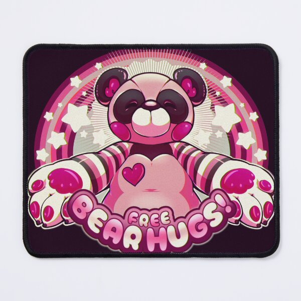 Item preview, Free Bear Hugs! [PINK] designed and sold by The Rabbit Follower.