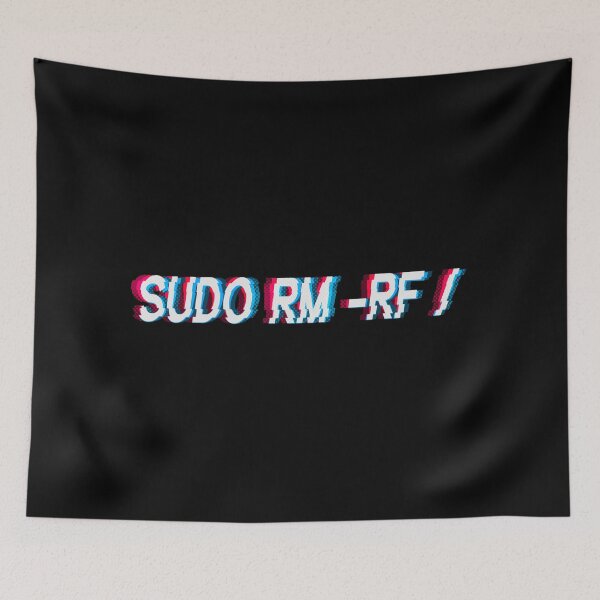 Item preview, sudo rm -rf / designed and sold by mr-k-store.