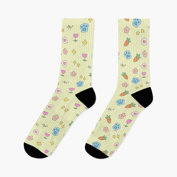 Item preview, cute flower, carrots, flowers, heartbeat, stars, heart pattern designed and sold by Smuchie.