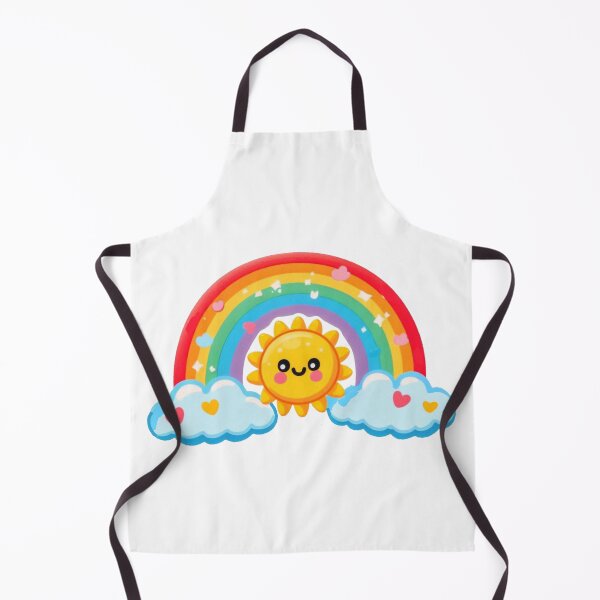 Item preview, Cute Rainbow Sun – Happy Colorful Sunshine designed and sold by Kalpa.