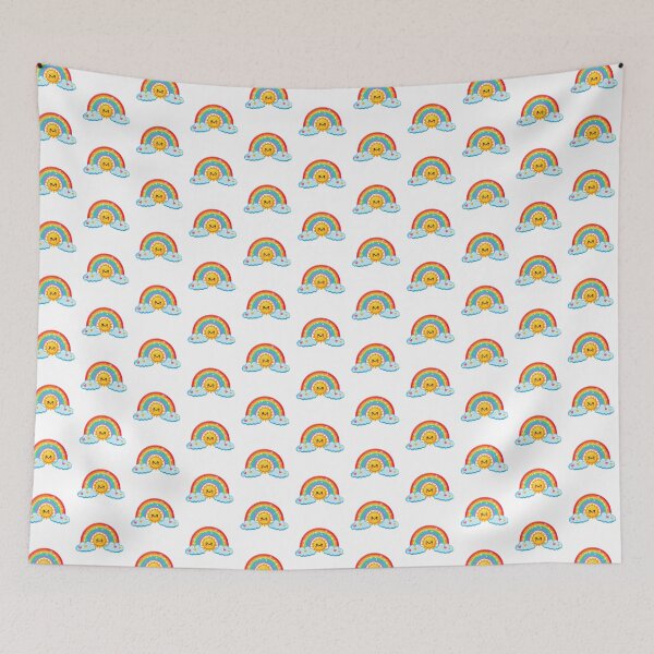 Item preview, Cute Rainbow Sun – Happy Colorful Sunshine designed and sold by Kalpa.