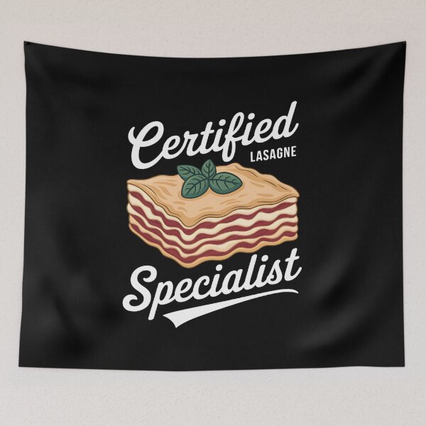 Item preview, Certified Lasagne Specialist designed and sold by MAKOPOKOShop.