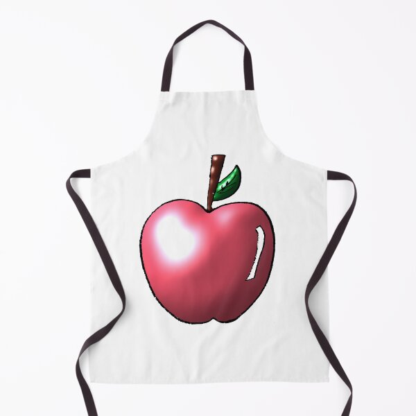 Item preview, semi-realistic red apple drawing designed and sold by paladinprints.