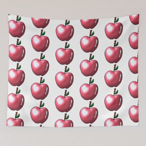 Item preview, semi-realistic red apple drawing designed and sold by paladinprints.