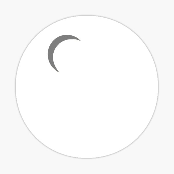 Nite Owl logo (white) Sticker