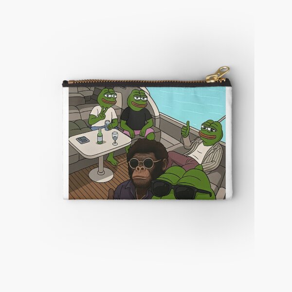 Item preview, Pepe Yacht Club x $SAMBF – Meme Millionaire Vibes designed and sold by SAMBFOFFICIAL.