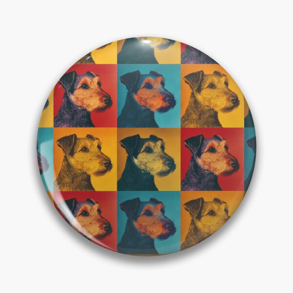 Artikelvorschau, Lakeland Terrier Hund Andy Warhol Stil Pop Art entworfen und verkauft von TheAnimalZ00.