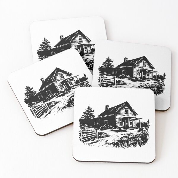 Item preview, Rustic Farmhouse Ranch Retreat Western Country Homestead  designed and sold by inkoutninja.