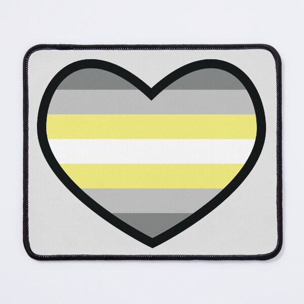 Item preview, Demigender Flag Heart designed and sold by deadbeatprince-typography.