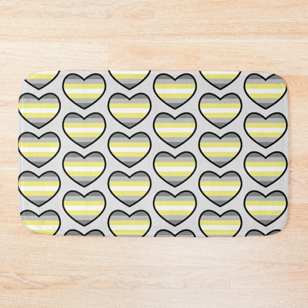 Item preview, Demigender Flag Heart designed and sold by deadbeatprince-typography.