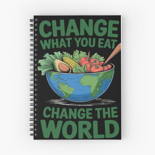 Item preview, Change What You Eat Change Th3 World designed and sold by MAKOPOKOShop.