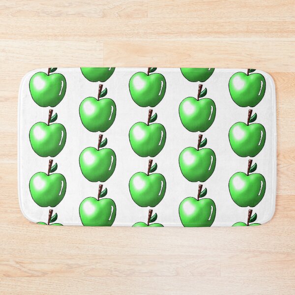 Item preview, semi-realistic vivid green apple drawing designed and sold by paladinprints.