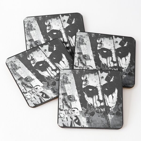 Item preview, Print0007 - GRIME DROPS - Tag it Your Way - Graffiti Tagger Blank - urban noir grunge backdrop, grayscale-style templates for Street Artists, Taggers, Bomberz • GRAFFITI BLANKS • Tag-Ready | Art-Ready designed and sold by NoveltyVariety.