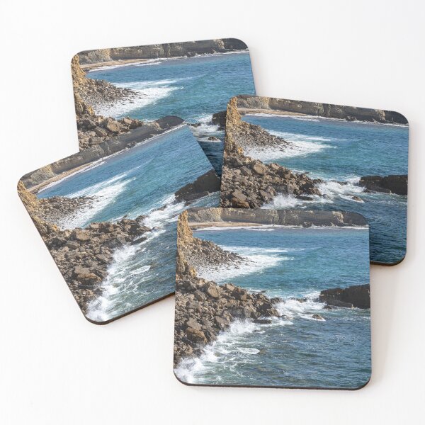 Item preview, Rocky Shoreline Bay In Portugal designed and sold by PsychoAlien.com.