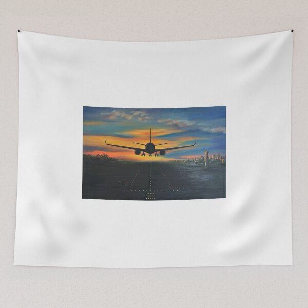 Item preview, Airplane at sunset designed and sold by floridavlada.