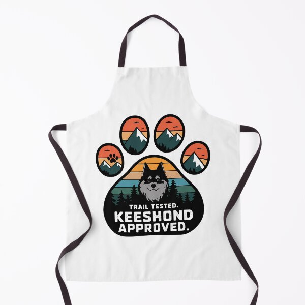 Item preview, Trail Tested Keeshond Approved – Funny Hiking Dog Lover designed and sold by CuteDesignables.