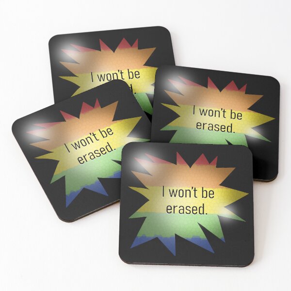 Item preview, "I Won't Be Erased" Graphic Art designed and sold by BluOddities.