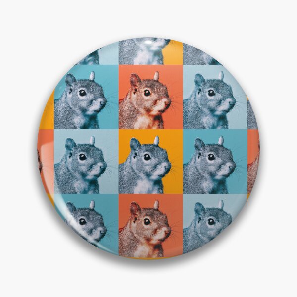 Item preview, Squirrel Andy Warhol Style Pop Art designed and sold by TheAnimalZ00.