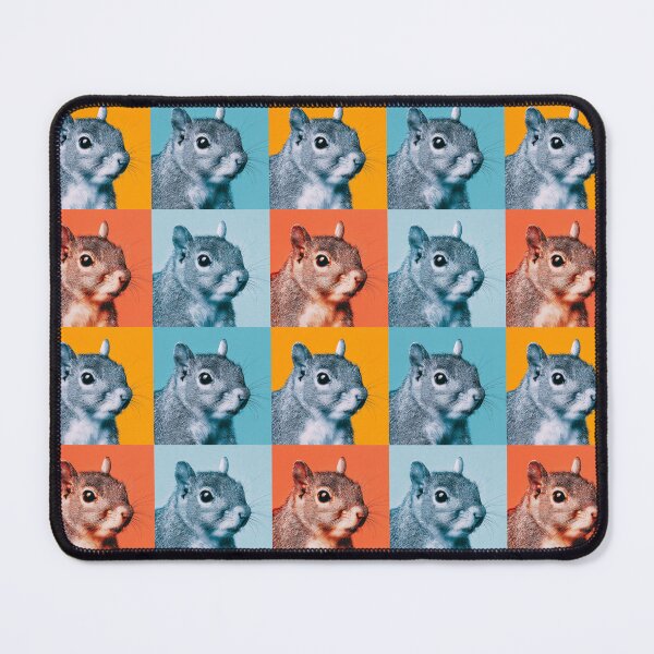 Item preview, Squirrel Andy Warhol Style Pop Art designed and sold by TheAnimalZ00.