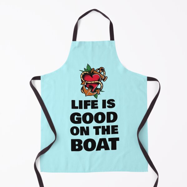 Item preview, Life is Good on the Boat designed and sold by 87-Aesthetics.