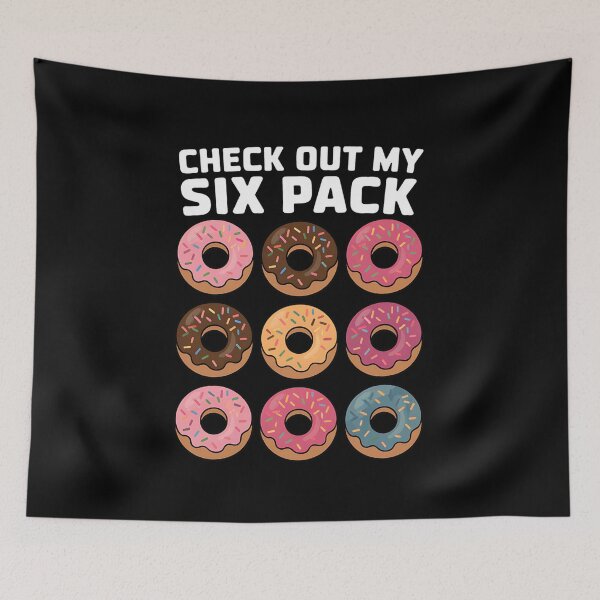Item preview, Check Out My Six Pack With Donut designed and sold by MAKOPOKOShop.