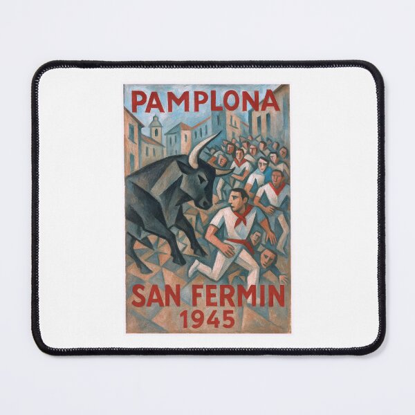 Item preview, 1945 Pamplona San Fermin Festival Poster designed and sold by retrographics.