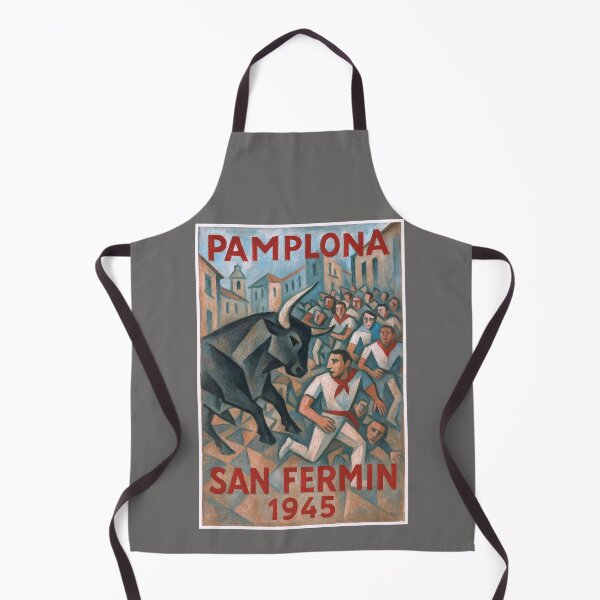 Item preview, 1945 Pamplona San Fermin Festival Poster designed and sold by retrographics.