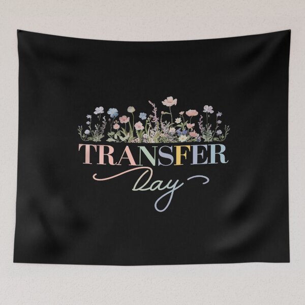 Item preview, Transfer Day IVF Pregnancy IVF Transfer Day Couple Flowers designed and sold by splindoershop.