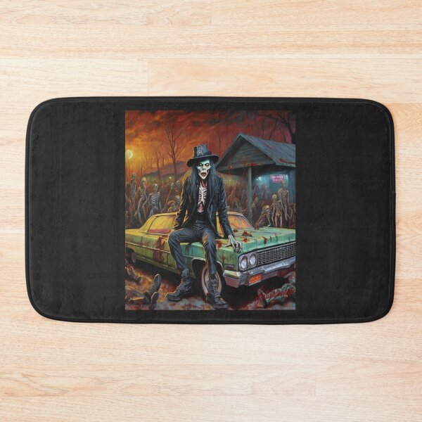 Item preview, "Wednesday 13 at the Haunted Drive-In: Grotesque Punk Metal Scene" designed and sold by Artisticanvas.