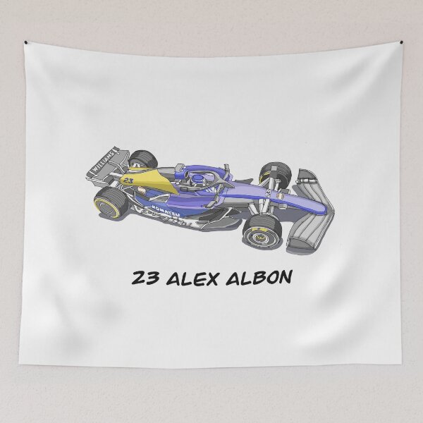 Item preview, Sketching F1 Car and Driver Alex Albon designed and sold by GaalArt.