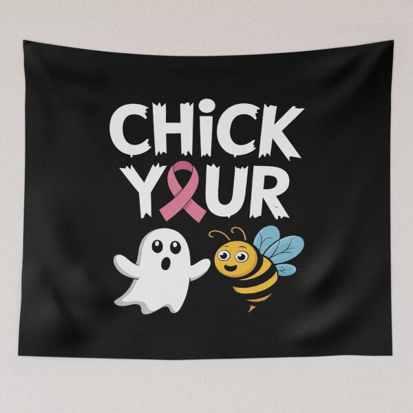 Item preview, Check Your Boo Bees Funny Breast Cancer Halloween designed and sold by MAKOPOKOShop.