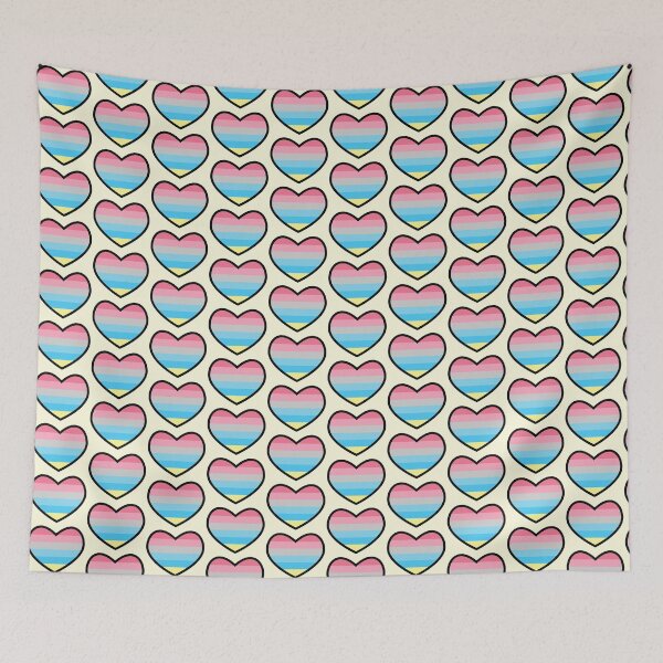 Item preview, Genderflux Flag Heart designed and sold by deadbeatprince-typography.
