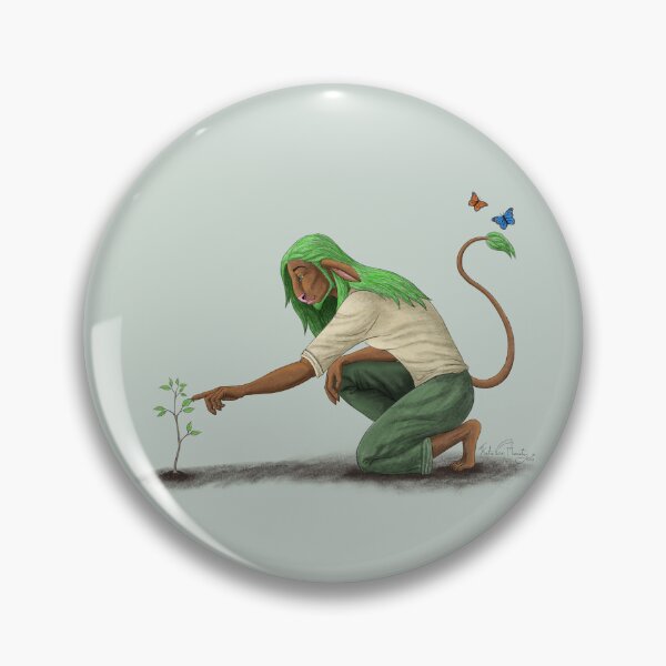 Artikelvorschau, D&D Firbolg Pflanzendruide Gärtner entworfen und verkauft von KVMCreates.
