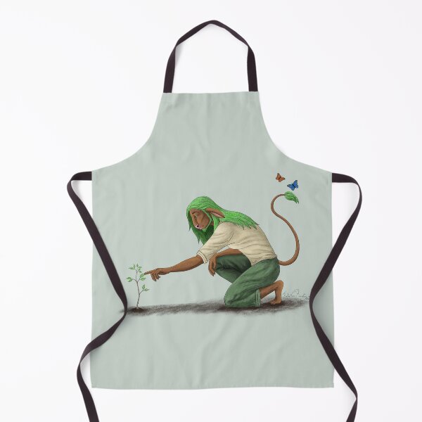 Item preview, D&D Firbolg plant druid gardener designed and sold by KVMCreates.