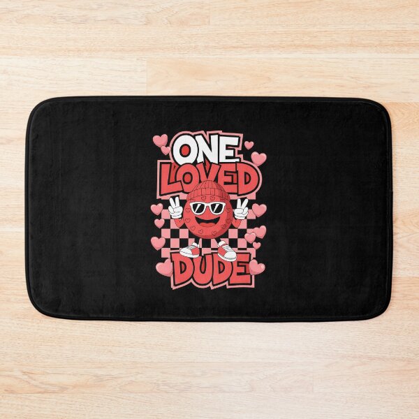 Item preview, Checkered Heart One Loved Dude Valentines Day designed and sold by MAKOPOKOShop.