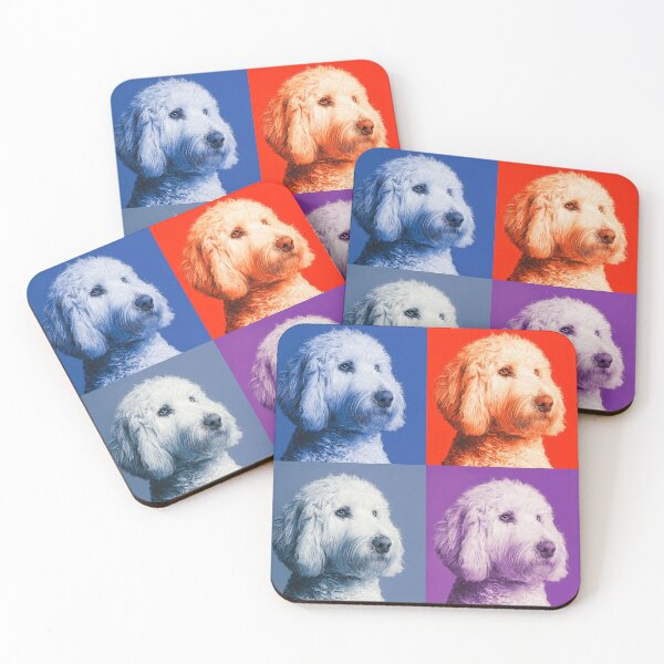 Item preview, Australian Labradoodle Dog Andy Warhol Style Pop Art designed and sold by TheAnimalZ00.