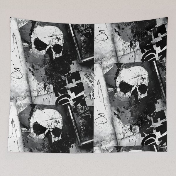 Item preview, Print0009 - GRIME DROPS - Tag it Your Way - Graffiti Tagger Blank - urban noir grunge backdrop, grayscale-style templates for Street Artists, Taggers, Bomberz • GRAFFITI BLANKS • Tag-Ready | Art-Ready designed and sold by NoveltyVariety.