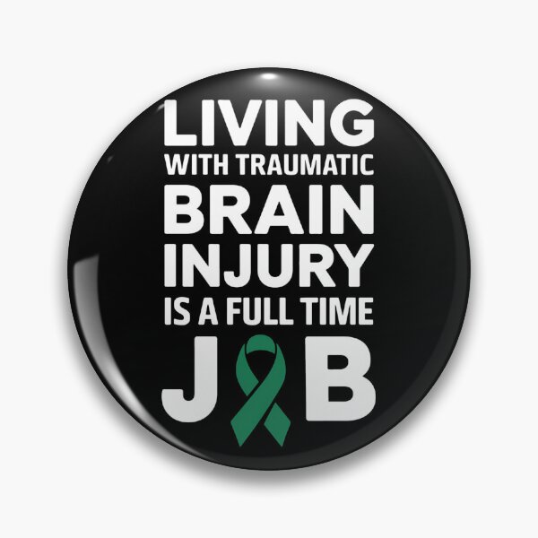 Item preview, Traumatic Brain Injury Survivor Living TBI Warrior designed and sold by splindoershop.