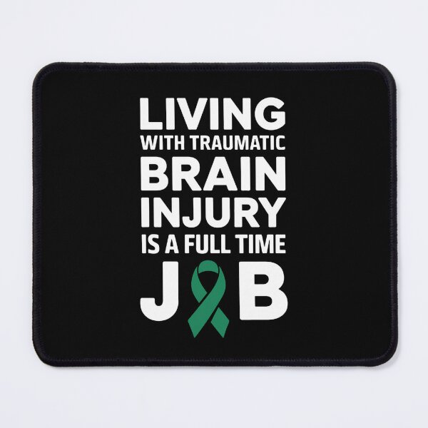 Item preview, Traumatic Brain Injury Survivor Living TBI Warrior designed and sold by splindoershop.