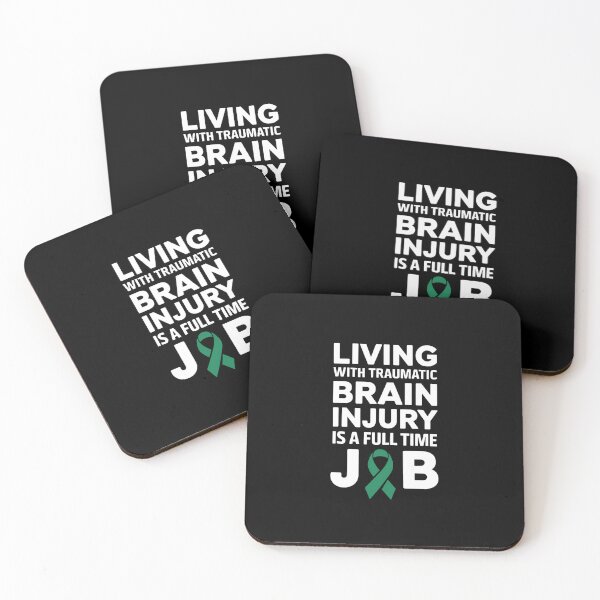 Item preview, Traumatic Brain Injury Survivor Living TBI Warrior designed and sold by splindoershop.