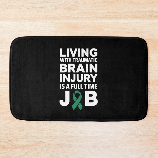 Item preview, Traumatic Brain Injury Survivor Living TBI Warrior designed and sold by splindoershop.