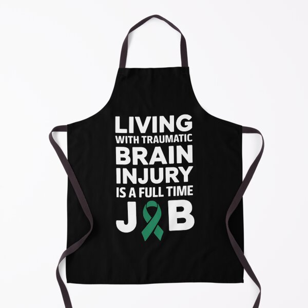 Item preview, Traumatic Brain Injury Survivor Living TBI Warrior designed and sold by splindoershop.