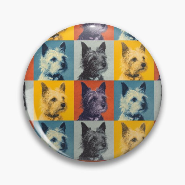 Artikelvorschau, Australian Terrier Hund Andy Warhol Stil Pop Art entworfen und verkauft von TheAnimalZ00.