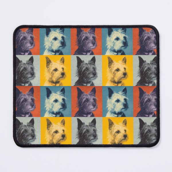Item preview, Australian Terrier Dog Andy Warhol Style Pop Art designed and sold by TheAnimalZ00.