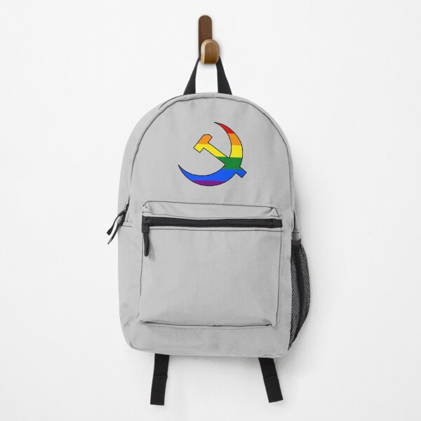 Item preview, Stylized Hammer and Sickle (LGBT Rainbow) designed and sold by BubblePopRed.